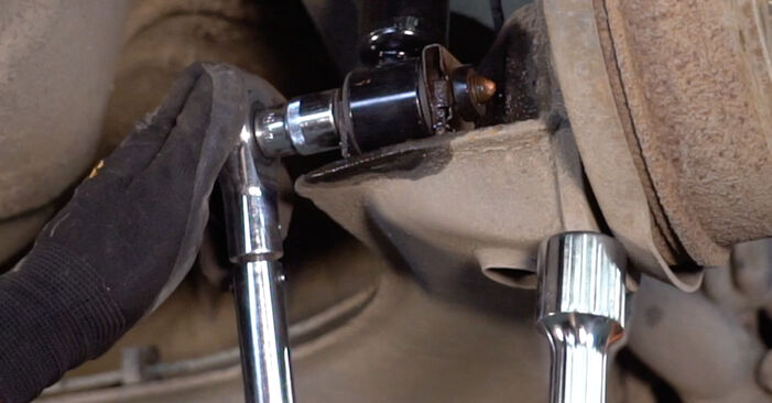 Wie schmierig ist es, selber zu reparieren: Federn beim Renault Twingo Mk1 1.2 16V 1999 wechseln – Downloaden Sie sich Bildanleitungen