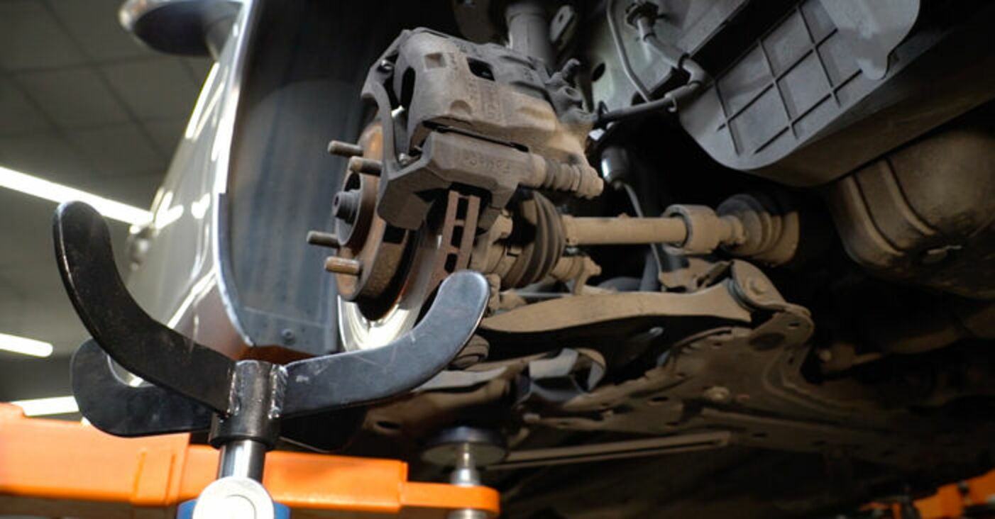 How to change front coil springs on Ford Fiesta JA8 replacement guide