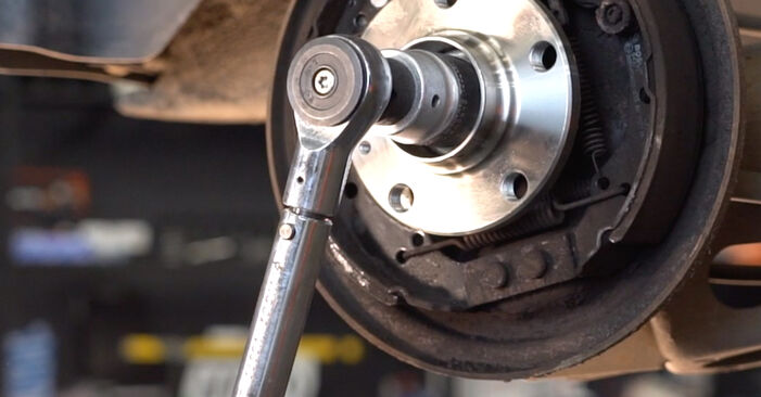 Step-by-step recommendations for DIY replacement VW Polo Mk4 2002 1.9 TDI Wheel Bearing