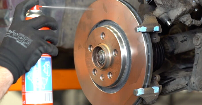 Step-by-step recommendations for DIY replacement Audi A3 8l1 2001 1.8 Brake Discs