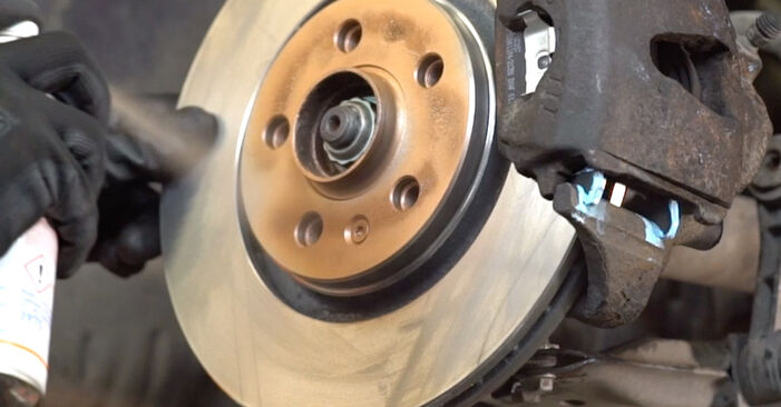 How to replace AUDI A3 Hatchback (8L1) 1.9 TDI 1997 Brake Discs - step-by-step manuals and video guides
