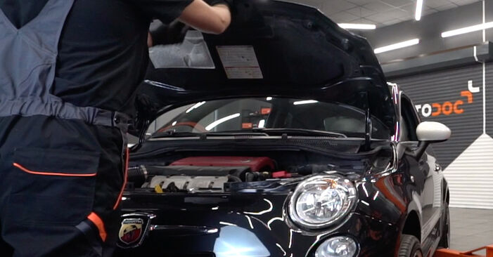 How to change Control Arm on Abarth 595 2008 - free PDF and video manuals