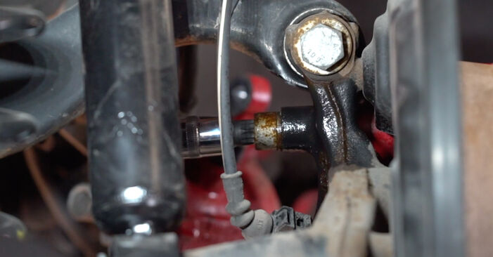 GOLF VI (5K1) 1.4 2013 Brake Discs DIY replacement workshop manual