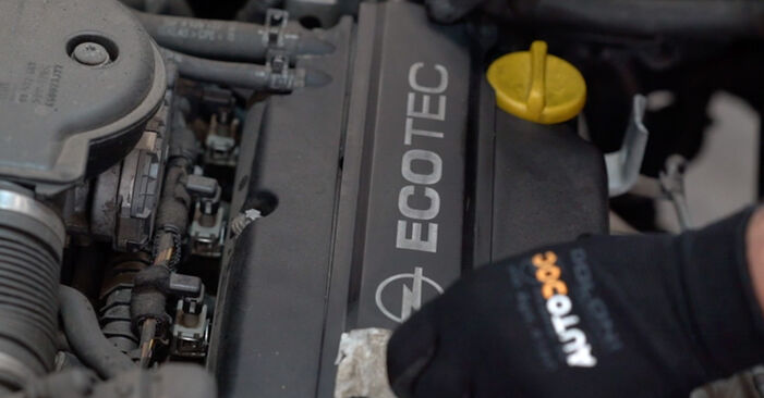 Wechseln Sie Zündspule beim Opel Astra G CC 2008 1.6 16V (F08, F48) selber aus