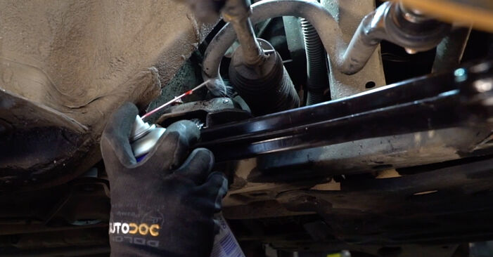 Replacing Anti Roll Bar Bushes on Opel Astra g f48 2008 1.6 16V (F08, F48) by yourself