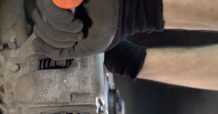 Wie schmierig ist es, selber zu reparieren: Bremsbeläge beim BMW E46 Touring 330xd 2.9 2005 wechseln – Downloaden Sie sich Bildanleitungen