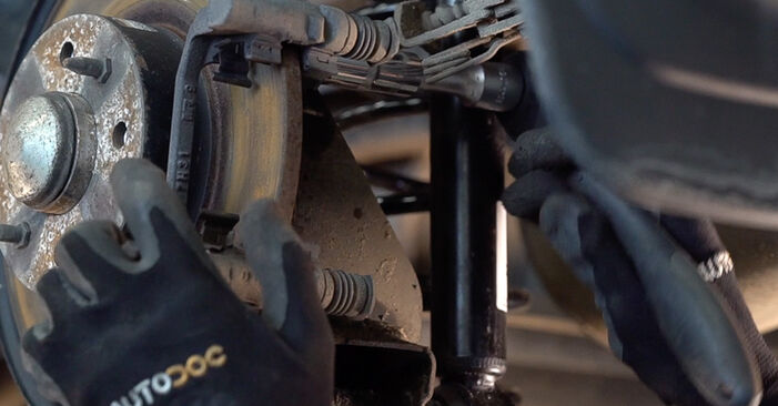 FIAT BRAVA Disque de frein manuel d'atelier pour remplacer soi-même