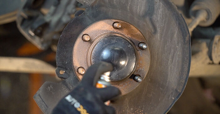 How to remove TOYOTA LAND CRUISER 3.0 D (LJ120, LJ125) 2006 Brake Discs - online easy-to-follow instructions