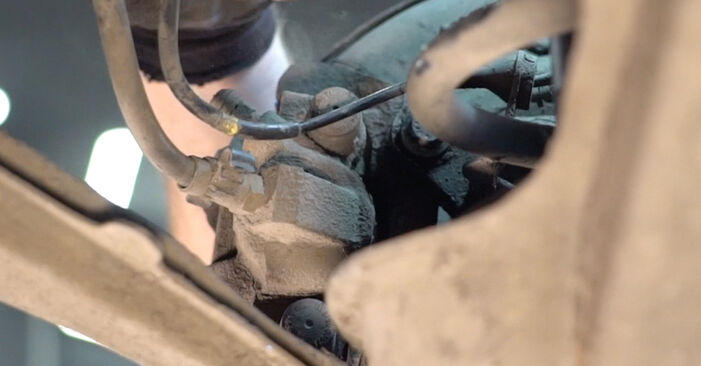 Changing Brake Pads on VOLVO V70 II (285) 2.5 T 2002 by yourself