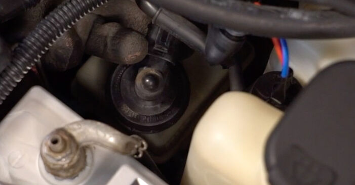 Trinn-for-trinn anbefalinger for hvordan du kan bytte Twingo c06 2006 1.2 LPG Bremseskiver selv