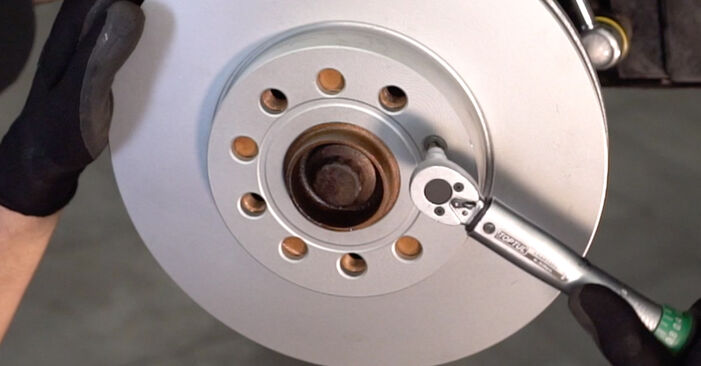 Πώς να αντικαταστήσετε Δισκόπλακα σε VW TOURAN: κατεβάστε εγχειρίδια PDF και βίντεο οδηγιών