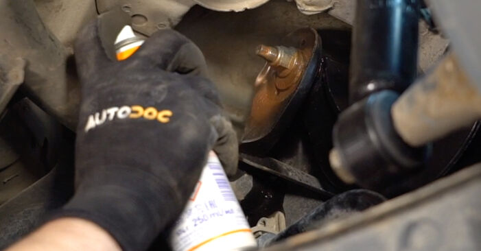 Changing Control Arm on VW TOURAN (1T1, 1T2) 1.4 TSI 2006 by yourself