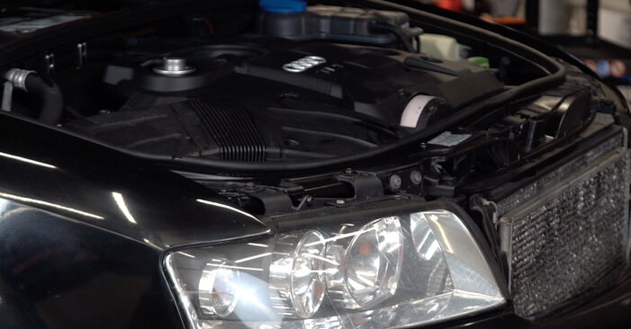 Hvordan skifte Bremseskiver på Audi A4 B6 Avant 2001 – gratis PDF- og videoveiledninger