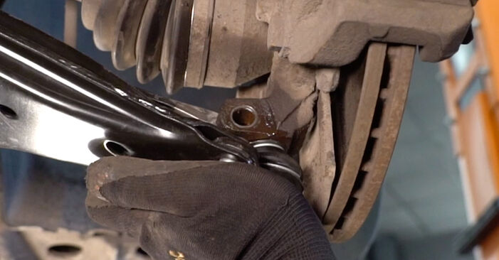 Changing Control Arm on OPEL ZAFIRA B (A05) 1.6 (M75) 2008 by yourself