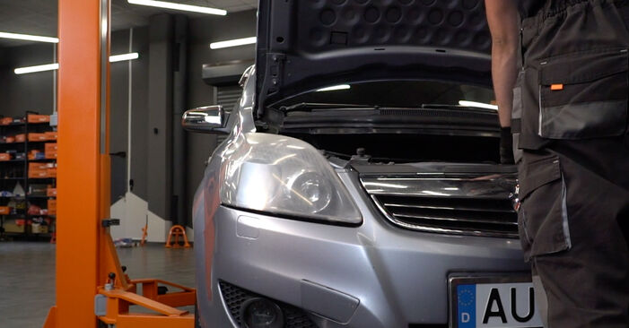 How to change Brake Discs on Opel Zafira B 2005 - free PDF and video manuals