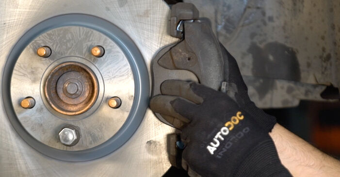 Changing of Brake Discs on Volvo V50 545 2011 won't be an issue if you follow this illustrated step-by-step guide