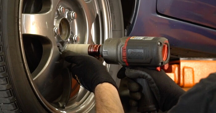 Changing Wheel Bearing on TOYOTA PRIUS Hatchback (NHW20_) 1.5 Hybrid (NHW2_) 2006 by yourself