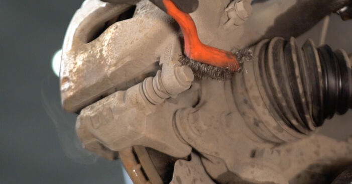 Vanskelighetsgrad: Bytte av Bremseklosser på Toyota Auris E15 1.33 Dual-VVTi (NRE150_) 2011 – last ned illustrert veiledning