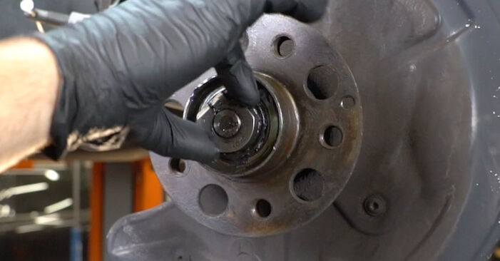 Changing of Wheel Bearing on Mercedes W211 2002 won't be an issue if you follow this illustrated step-by-step guide