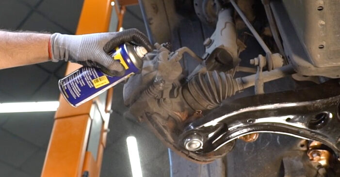 Wie schmierig ist es, selber zu reparieren: Bremsbeläge beim Honda Insight ZE2/ZE3 1.3 IMA (ZE28, ZE2) 2015 wechseln – Downloaden Sie sich Bildanleitungen