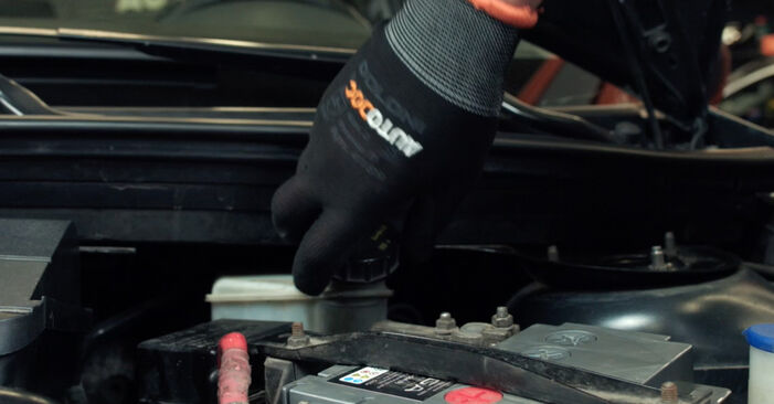 Ford Fiesta Mk5 1.4 16V 2003 Bremsscheiben wechseln: Gratis Reparaturanleitungen