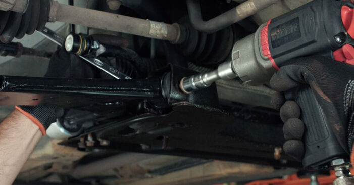 Wie problematisch ist es, selber zu reparieren: Querlenker beim Ford Fiesta Mk5 1.6 16V 2001 auswechseln – Downloaden Sie sich bebilderte Tutorials