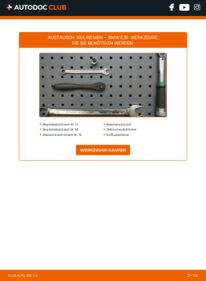 Wie der Ersatz vollführt wird: Keilrippenriemen 523i BMW E39