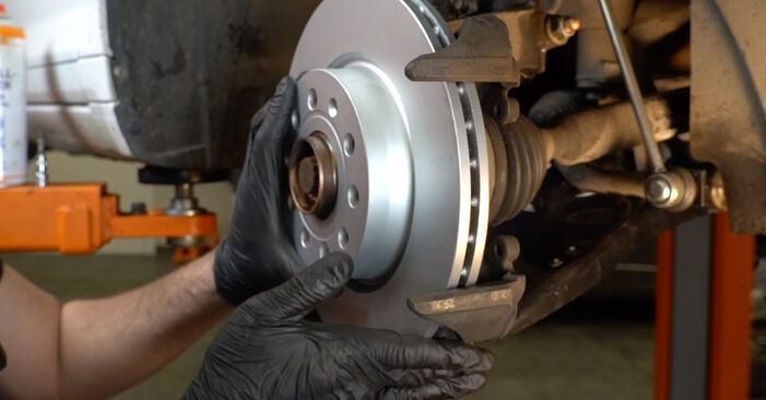 How to replace AUDI A3 Sportback (8PA) 2.0 TDI 16V 2005 Brake Discs - step-by-step manuals and video guides