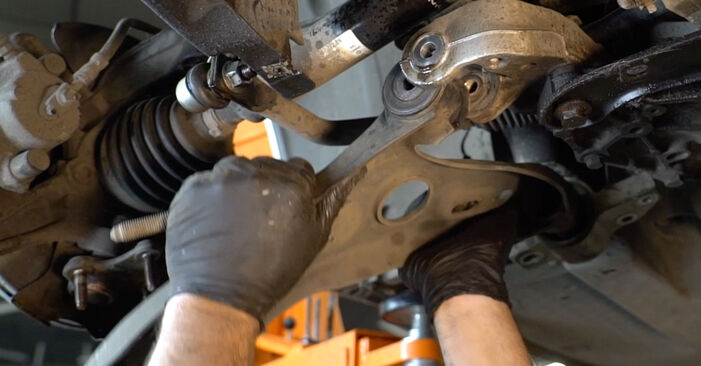 Replacing Control Arm on Audi A3 8P Sportback 2004 2.0 TDI 16V by yourself
