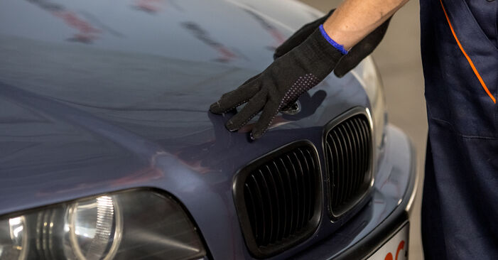BMW 3 SERIES Φίλτρο αέρα εσωτερικού χώρου: εγχειρίδιο αντικατάστασης βήμα προς βήμα