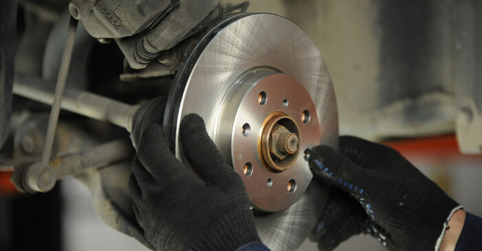 How to replace SUZUKI SWIFT III (MZ, EZ) 1.3 (RS 413, ZC11S) 2006 Brake Discs - step-by-step manuals and video guides