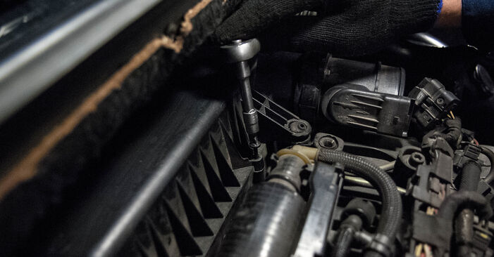 Wie problematisch ist es, selber zu reparieren: Luftfilter beim Peugeot 407 Limousine 2.0 16V (6DRFJC, 6DRFJE, 6DRFJF) 2010 auswechseln – Downloaden Sie sich bebilderte Tutorials