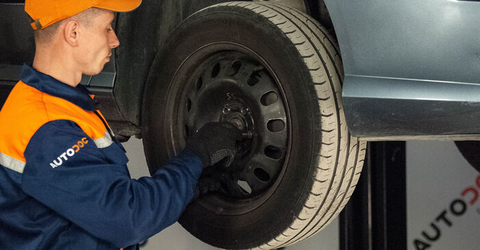 Wie problematisch ist es, selber zu reparieren: Bremsbeläge beim Peugeot 407 Limousine 2.0 16V (6DRFJC, 6DRFJE, 6DRFJF) 2010 auswechseln – Downloaden Sie sich bebilderte Tutorials