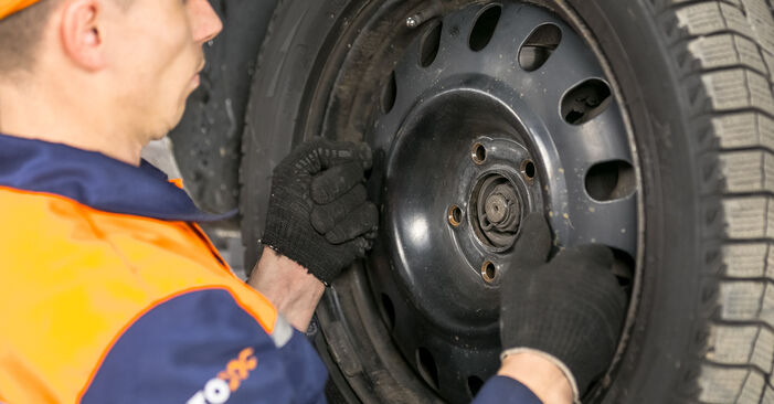 How to remove PEUGEOT 407 2.0 HDi (6DRHRH) 2008 Brake Pads - online easy-to-follow instructions