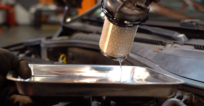 Wie lange benötigt das Auswechseln der Teile: Kraftstofffilter beim Opel Corsa C 2013 - Detailliertes PDF-Tutorial
