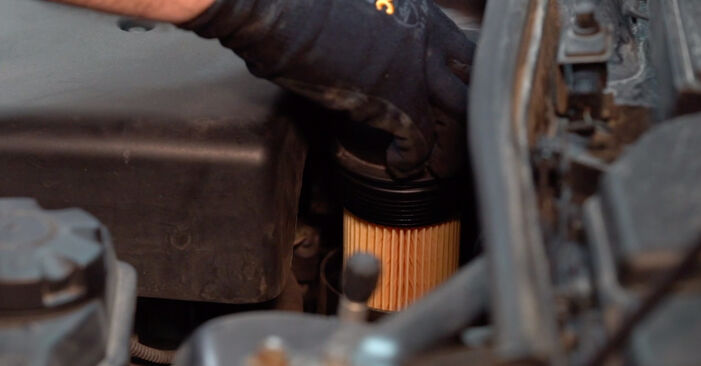 Replacing Oil Filter on BMW E90 2006 320 d by yourself