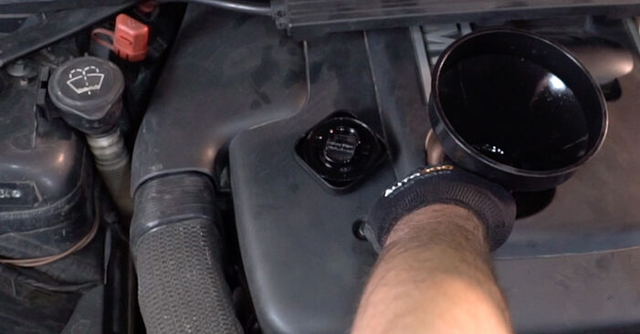How to change Oil Filter on BMW 3 Saloon (E90) 2008 - tips and tricks