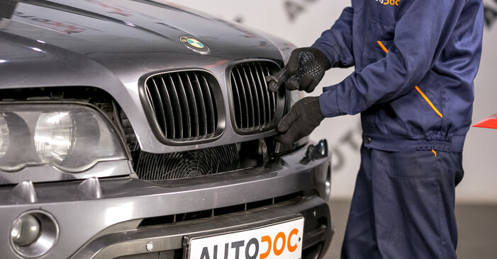 How to change Oil Filter on BMW X5 E53 2000 - free PDF and video manuals