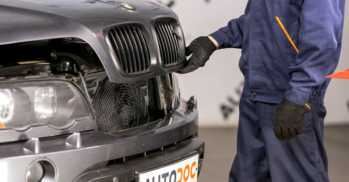 BMW X5 4.6 is Oil Filter replacement: online guides and video tutorials