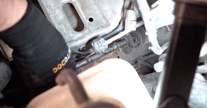How to remove TOYOTA LAND CRUISER 3.0 D (LJ120, LJ125) 2006 Control Arm - online easy-to-follow instructions