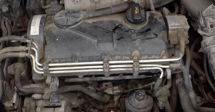 VW Caddy 3 kasten 1.6 TDI 1999 Glühkerzen wechseln: Gratis Reparaturanleitungen