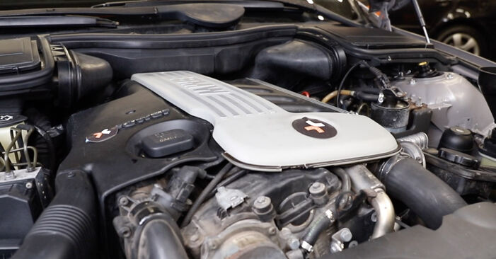 BMW 5 SERIES 2003 Thermostat Schrittweise Anleitungen zum Wechsel von Autoteilen