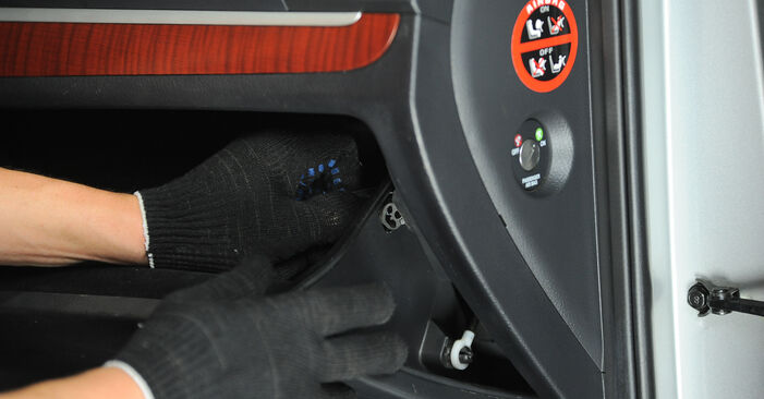 2007 Hyundai Santa Fe cm wymiana Filtr powietrza kabinowy: darmowe instrukcje warsztatowe