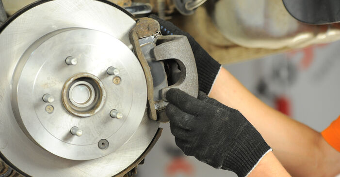 Need to know how to renew Brake Pads on HYUNDAI SANTA FE 2012? This free workshop manual will help you to do it yourself