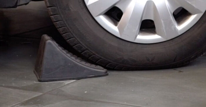 Wie kompliziert ist es, selbst zu reparieren: Bremsbeläge am Hyundai Santa Fe cm 2.4 4x4 2011 ersetzen – Laden Sie sich illustrierte Wegleitungen herunter