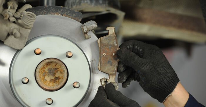Replacing Brake Pads on Mazda 3 Saloon 2009 1.6 (BK12) by yourself