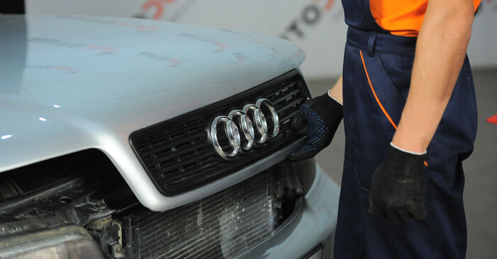 Trinn-for-trinn anbefalinger for hvordan du kan bytte Audi A4 B5 Avant 1999 1.8 T quattro Bremseskiver selv