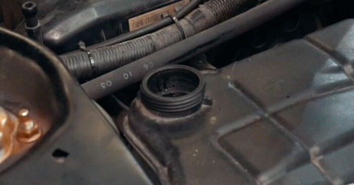 Wie kompliziert ist es, selbst zu reparieren: Thermostat am Ford Mondeo mk3 Limousine 2.2 TDCi 2006 ersetzen – Laden Sie sich illustrierte Wegleitungen herunter