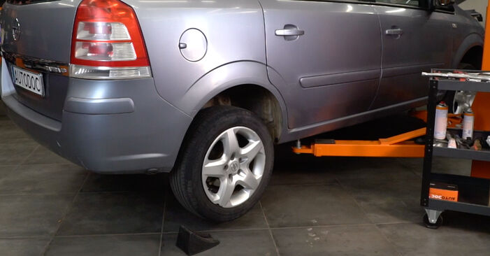 Changing Brake Discs on OPEL Astra H Caravan (A04) 1.3 CDTI (L35) 2007 by yourself