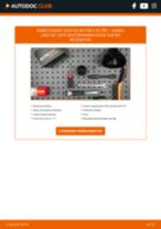 Manual DIY sobre como substituir o Cilindro Mestre da Embraiagem no PEUGEOT 106 2005